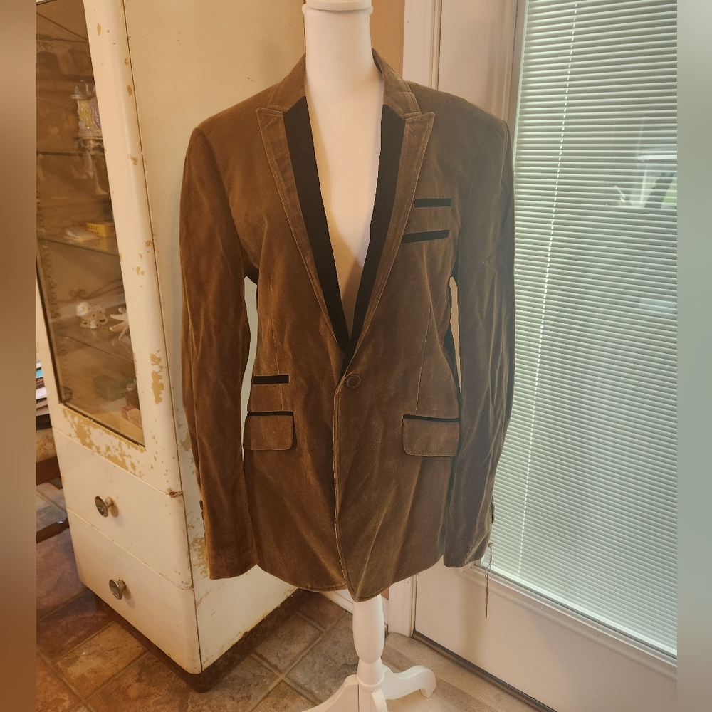 Legolas Goth Velvet Jacket Size 48